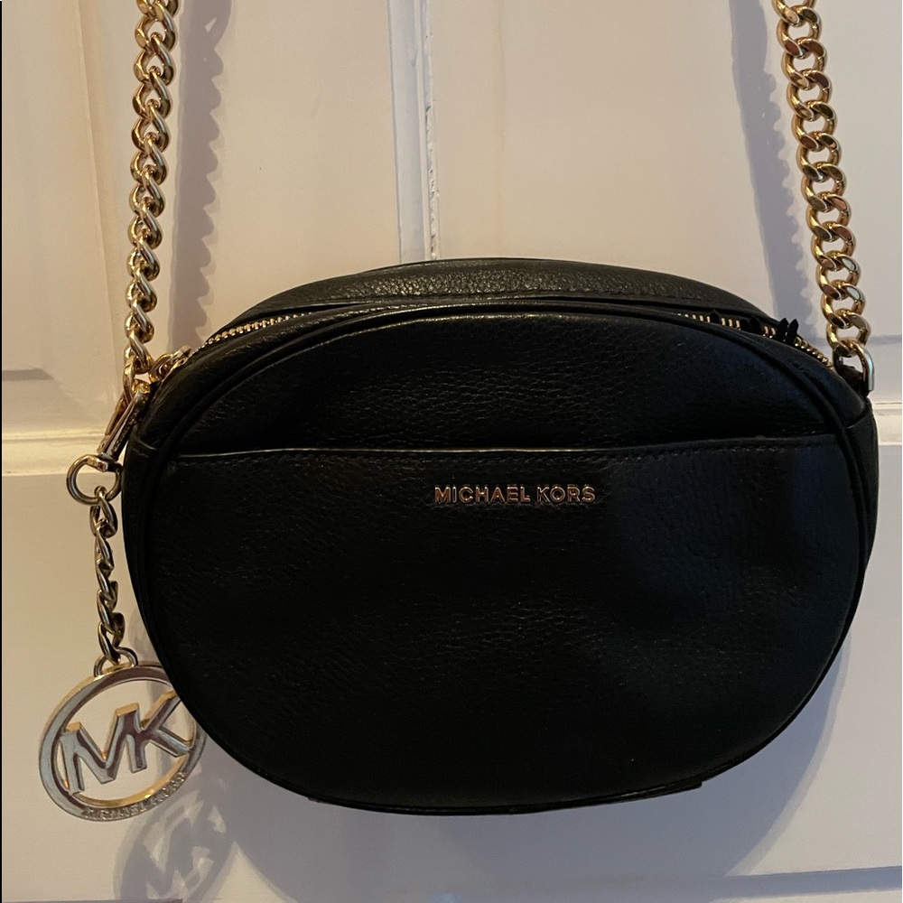 Michael Kors Ginny Studded Messenger Bag